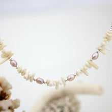 Load image into Gallery viewer, CONTACT US TO RECREATE THIS SOLD OUT STYLE Coral & Freshwater Pearl Necklace - 925 Sterling Silver FJD$