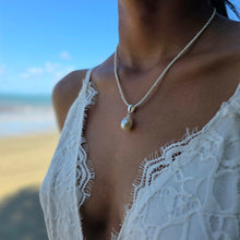 Load image into Gallery viewer, READY TO SHIP Freshwater Pearl Necklace with Civa Fiji Pearl Pendant - 925 Sterling Silver FJD$
