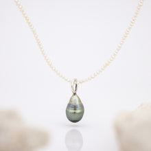 Load image into Gallery viewer, READY TO SHIP Freshwater Pearl Necklace with Civa Fiji Pearl Pendant - 925 Sterling Silver FJD$