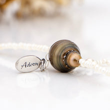 Load image into Gallery viewer, READY TO SHIP Freshwater Pearl Necklace with Civa Fiji Pearl - 925 Sterling Silver FJD$