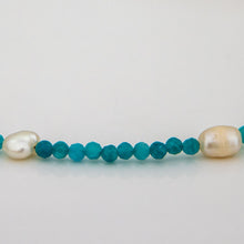 Load image into Gallery viewer, CONTACT US TO RECREATE THIS SOLD OUT STYLE Glass Bead & Freshwater Pearl Choker Necklace - 925 Sterling Silver FJD$