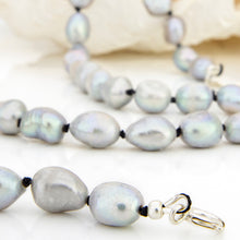 Load image into Gallery viewer, READY TO SHIP Freshwater Pearl Strand Necklace - 925 Sterling Silver FJD$