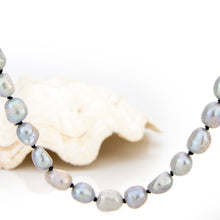 Load image into Gallery viewer, READY TO SHIP Freshwater Pearl Strand Necklace - 925 Sterling Silver FJD$