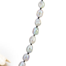 Load image into Gallery viewer, READY TO SHIP Freshwater Pearl Strand Necklace - 925 Sterling Silver FJD$