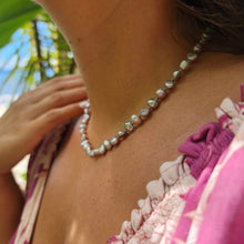 Load image into Gallery viewer, READY TO SHIP Freshwater Pearl Strand Necklace - 925 Sterling Silver FJD$