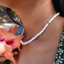 Load image into Gallery viewer, READY TO SHIP Mother of Pearl Bead Choker Necklace - 925 Sterling Silver FJD$