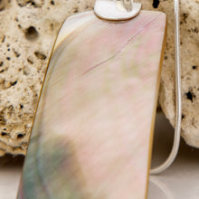 Load image into Gallery viewer, READY TO SHIP Mother of Pearl Necklace - 925 Sterling Silver FJD$