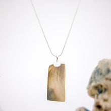 Load image into Gallery viewer, READY TO SHIP Mother of Pearl Necklace - 925 Sterling Silver FJD$