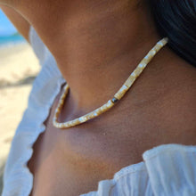 Load image into Gallery viewer, READY TO SHIP Mother of Pearl Bead Choker Necklace - 925 Sterling Silver FJD$