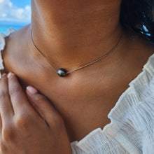 Load image into Gallery viewer, READY TO SHIP Civa Fiji Saltwater Pearl Unisex Necklace - 925 Sterling Silver & Nylon FJD$