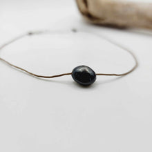 Load image into Gallery viewer, READY TO SHIP Civa Fiji Saltwater Pearl Unisex Necklace - 925 Sterling Silver & Nylon FJD$