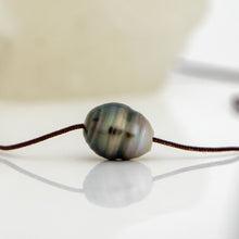 Load image into Gallery viewer, READY TO SHIP Civa Fiji Saltwater Pearl Unisex Necklace - 925 Sterling Silver & Nylon FJD$
