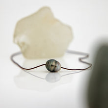 Load image into Gallery viewer, READY TO SHIP Civa Fiji Saltwater Pearl Unisex Necklace - 925 Sterling Silver & Nylon FJD$