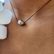 Load image into Gallery viewer, READY TO SHIP Civa Fiji Saltwater Pearl Unisex Necklace - 925 Sterling Silver & Nylon FJD$