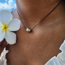 Load image into Gallery viewer, READY TO SHIP Civa Fiji Saltwater Pearl Unisex Necklace - 925 Sterling Silver & Nylon FJD$