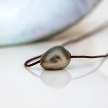Load image into Gallery viewer, READY TO SHIP Civa Fiji Saltwater Pearl Unisex Necklace - 925 Sterling Silver & Nylon FJD$