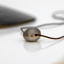Load image into Gallery viewer, READY TO SHIP Civa Fiji Saltwater Pearl Unisex Necklace - 925 Sterling Silver & Nylon FJD$
