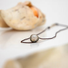 Load image into Gallery viewer, READY TO SHIP Civa Fiji Saltwater Pearl Unisex Necklace - 925 Sterling Silver & Nylon FJD$