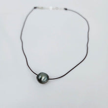 Load image into Gallery viewer, READY TO SHIP Civa Fiji Saltwater Pearl Unisex Necklace - 925 Sterling Silver & Nylon FJD$