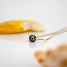 Load image into Gallery viewer, READY TO SHIP Civa Fiji Saltwater Pearl Unisex Necklace - 925 Sterling Silver & Nylon FJD$