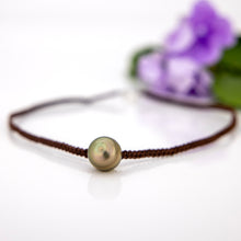 Load image into Gallery viewer, READY TO SHIP Unisex Civa Fiji Pearl Necklace - Nylon & 925 Sterling Silver FJD$