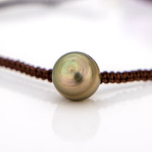 Load image into Gallery viewer, READY TO SHIP Unisex Civa Fiji Pearl Necklace - Nylon & 925 Sterling Silver FJD$