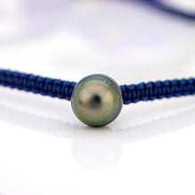 Load image into Gallery viewer, READY TO SHIP Unisex Civa Fiji Pearl Necklace - Nylon & 925 Sterling Silver FJD$