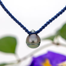 Load image into Gallery viewer, READY TO SHIP Unisex Civa Fiji Pearl Necklace - Nylon & 925 Sterling Silver FJD$