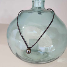 Load image into Gallery viewer, READY TO SHIP Unisex Civa Fiji Pearl Necklace - Nylon & 925 Sterling Silver FJD$