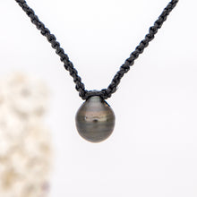 Load image into Gallery viewer, READY TO SHIP Unisex Civa Fiji Pearl Necklace - Nylon & 925 Sterling Silver FJD$