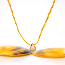 Load image into Gallery viewer, READY TO SHIP Unisex Civa Fiji Pearl Necklace - Nylon & 925 Sterling Silver FJD$
