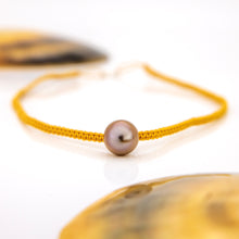 Load image into Gallery viewer, READY TO SHIP Unisex Civa Fiji Pearl Necklace - Nylon & 925 Sterling Silver FJD$