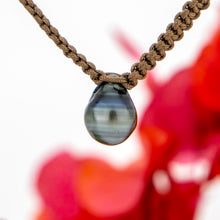 Load image into Gallery viewer, READY TO SHIP Unisex Civa Fiji Pearl Necklace - Nylon & 925 Sterling Silver FJD$