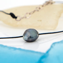 Load image into Gallery viewer, READY TO SHIP Civa Fiji Saltwater Pearl Unisex Necklace - 925 Sterling Silver & Nylon FJD$