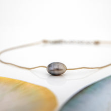 Load image into Gallery viewer, READY TO SHIP Civa Fiji Saltwater Pearl Unisex Necklace - 925 Sterling Silver & Nylon FJD$