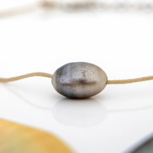 Load image into Gallery viewer, READY TO SHIP Civa Fiji Saltwater Pearl Unisex Necklace - 925 Sterling Silver & Nylon FJD$