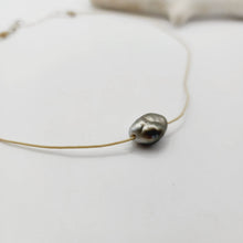 Load image into Gallery viewer, READY TO SHIP Civa Fiji Saltwater Pearl Unisex Necklace - 925 Sterling Silver & Nylon FJD$