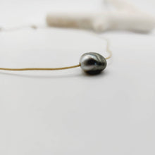 Load image into Gallery viewer, READY TO SHIP Civa Fiji Saltwater Pearl Unisex Necklace - 925 Sterling Silver & Nylon FJD$