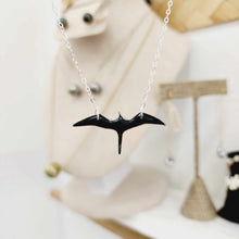 Load image into Gallery viewer, READY TO SHIP Frigate Bird Necklace - Resin & 925 Sterling Silver FJD$