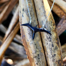 Load image into Gallery viewer, READY TO SHIP Frigate Bird Necklace - Resin & 925 Sterling Silver FJD$