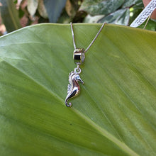 Load image into Gallery viewer, READY TO SHIP Seahorse Charm Necklace - 925 Sterling Silver FJD$