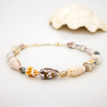 Load image into Gallery viewer, READY TO SHIP Fiji Keshi Pearl & Shell Necklace - 925 Sterling Silver FJD$