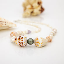 Load image into Gallery viewer, READY TO SHIP Pearl & Shell Necklace - 925 Sterling Silver FJD$