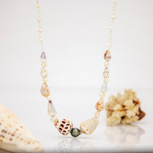 Load image into Gallery viewer, READY TO SHIP Pearl & Shell Necklace - 925 Sterling Silver FJD$