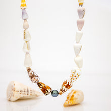 Load image into Gallery viewer, CONTACT US TO RECREATE THIS SOLD OUT STYLE Fiji Saltwater Pearl & Shell Necklace - 925 Sterling Silver FJD$