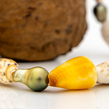 Load image into Gallery viewer, READY TO SHIP Pearl & Shell Necklace - 925 Sterling Silver FJD$