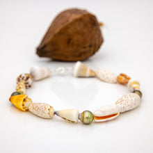 Load image into Gallery viewer, READY TO SHIP Pearl & Shell Necklace - 925 Sterling Silver FJD$