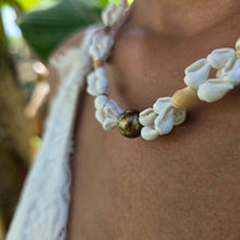 Load image into Gallery viewer, CONTACT US TO RECREATE THIS SOLD OUT STYLE Civa Fiji Pearl & Shell Necklace - 925 Sterling Silver FJD$