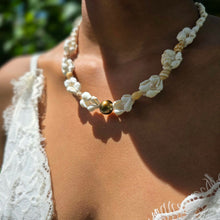Load image into Gallery viewer, CONTACT US TO RECREATE THIS SOLD OUT STYLE Civa Fiji Pearl & Shell Necklace - 925 Sterling Silver FJD$