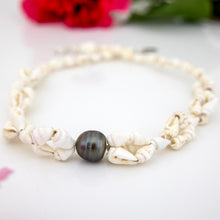 Load image into Gallery viewer, READY TO SHIP Civa Fiji Pearl & Shell Necklace - 925 Sterling Silver FJD$